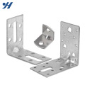 Electro Galvanized Construction Perforated Metal Corner Brackets For Wood